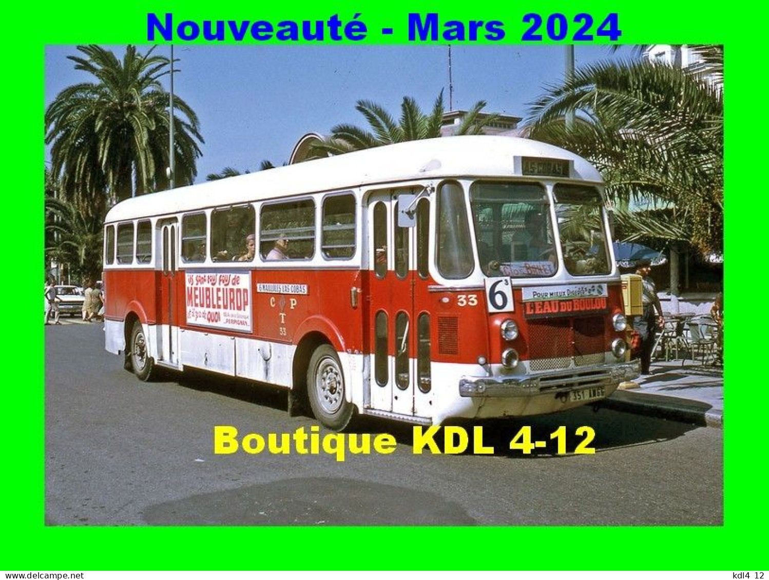 ACACF Car 67 - Autobus Renault R 4210 - PERPIGNAN - Pyrénées Orientales - Autobús & Autocar