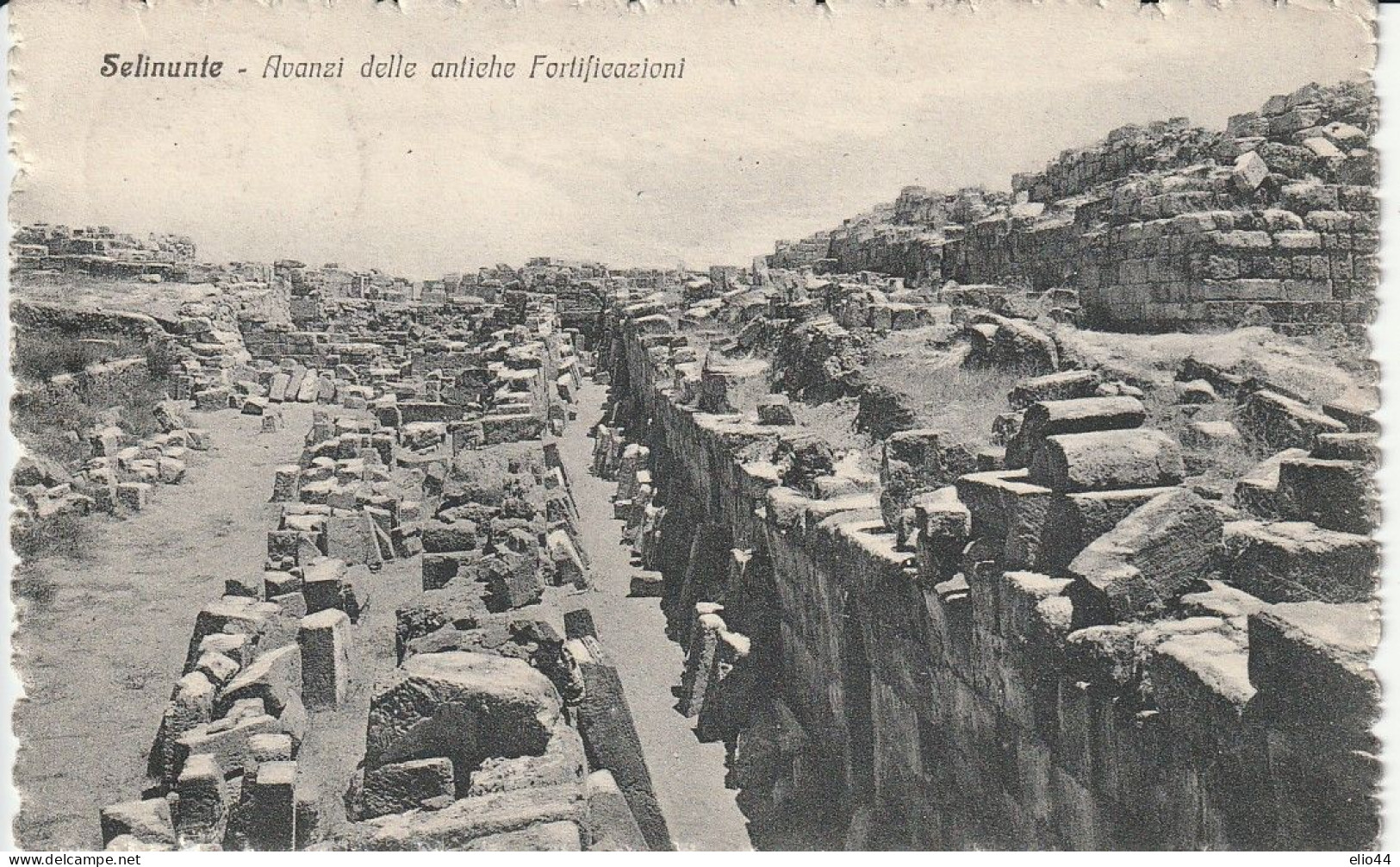 Sicilia - Trapani - Castelvetrano - Salinunte - Avanzi Delle Antiche Fortificazioni - - Trapani