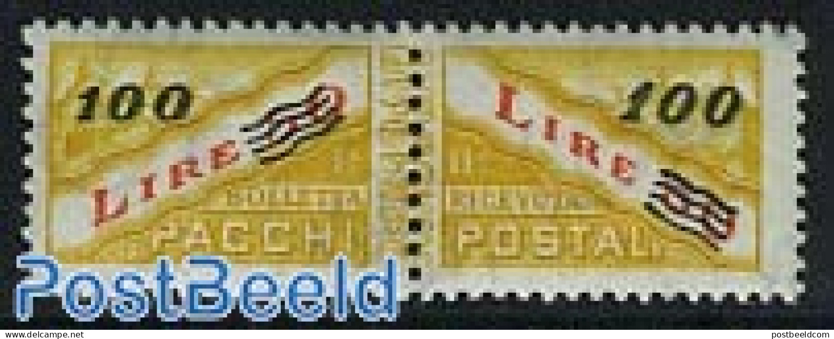 San Marino 1948 Parcel Post 1v [:], WM Crown, Mint NH - Unused Stamps