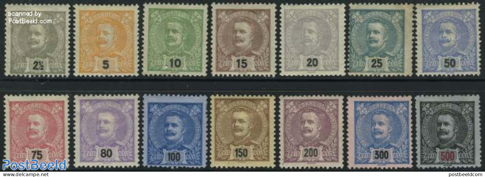 Portugal 1895 King Carlos I 14v, Unused (hinged) - Nuevos