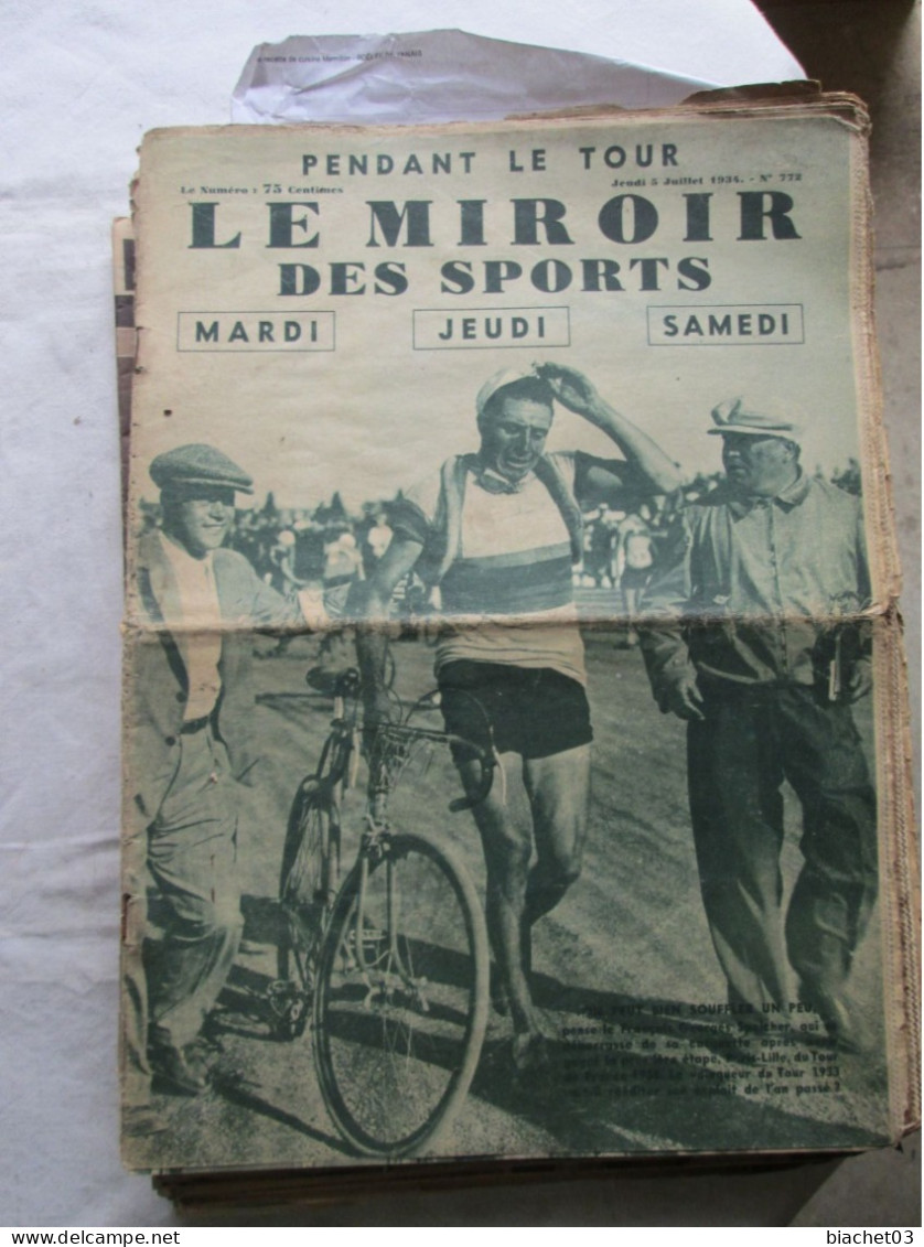 LE MIROIR DES SPORTS  N°772  1934 - Sport
