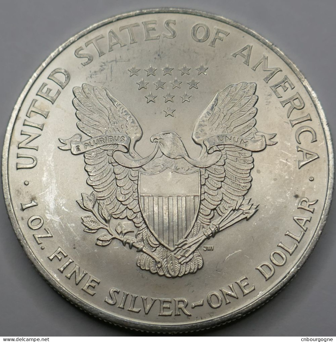 États-Unis - 1 Dollar - 1 Oz Fine Silver Liberty 1997 - AUNC - Mon5973 - Zonder Classificatie