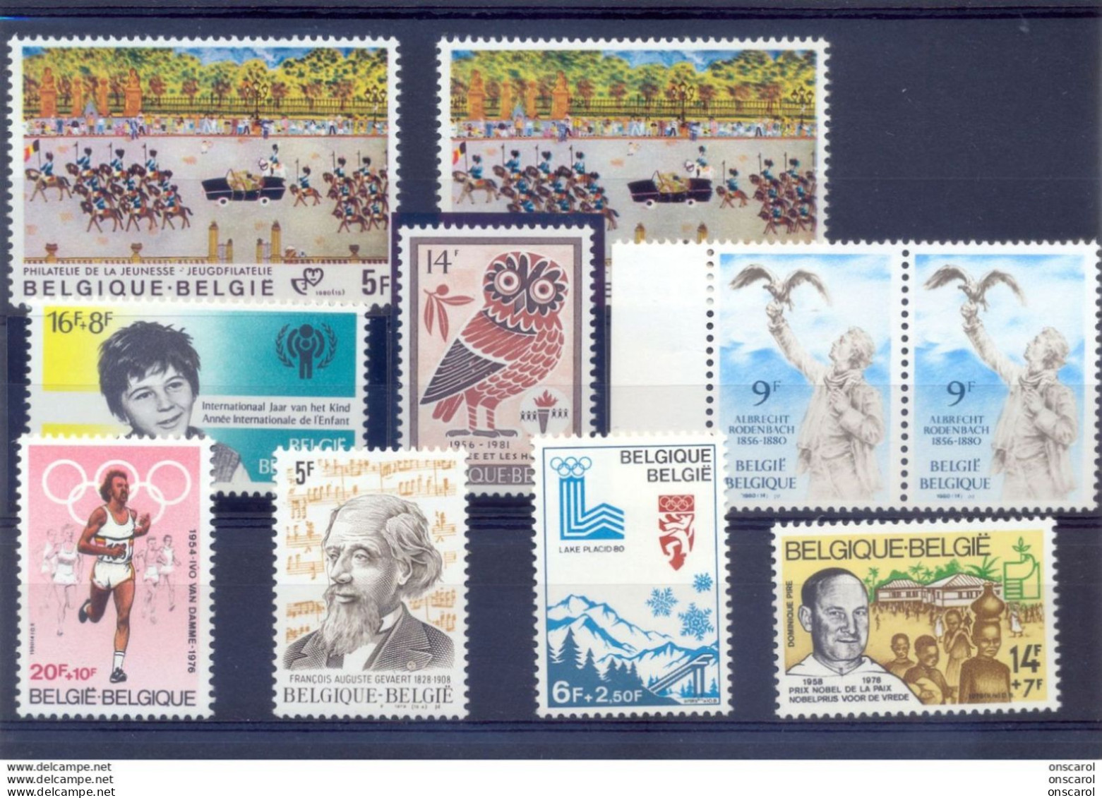 Een Lot Variëteiten OBC Postgaaf ** MNH PRACHTIG 69 Côte - Autres & Non Classés