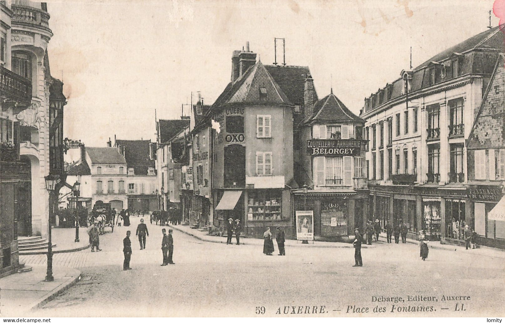 Destockage lot de 29 cartes postales CPA de l' Yonne Villeneuve Guyard Arcy sur Cure Cravant Joigny Sens Auxerre Avallon