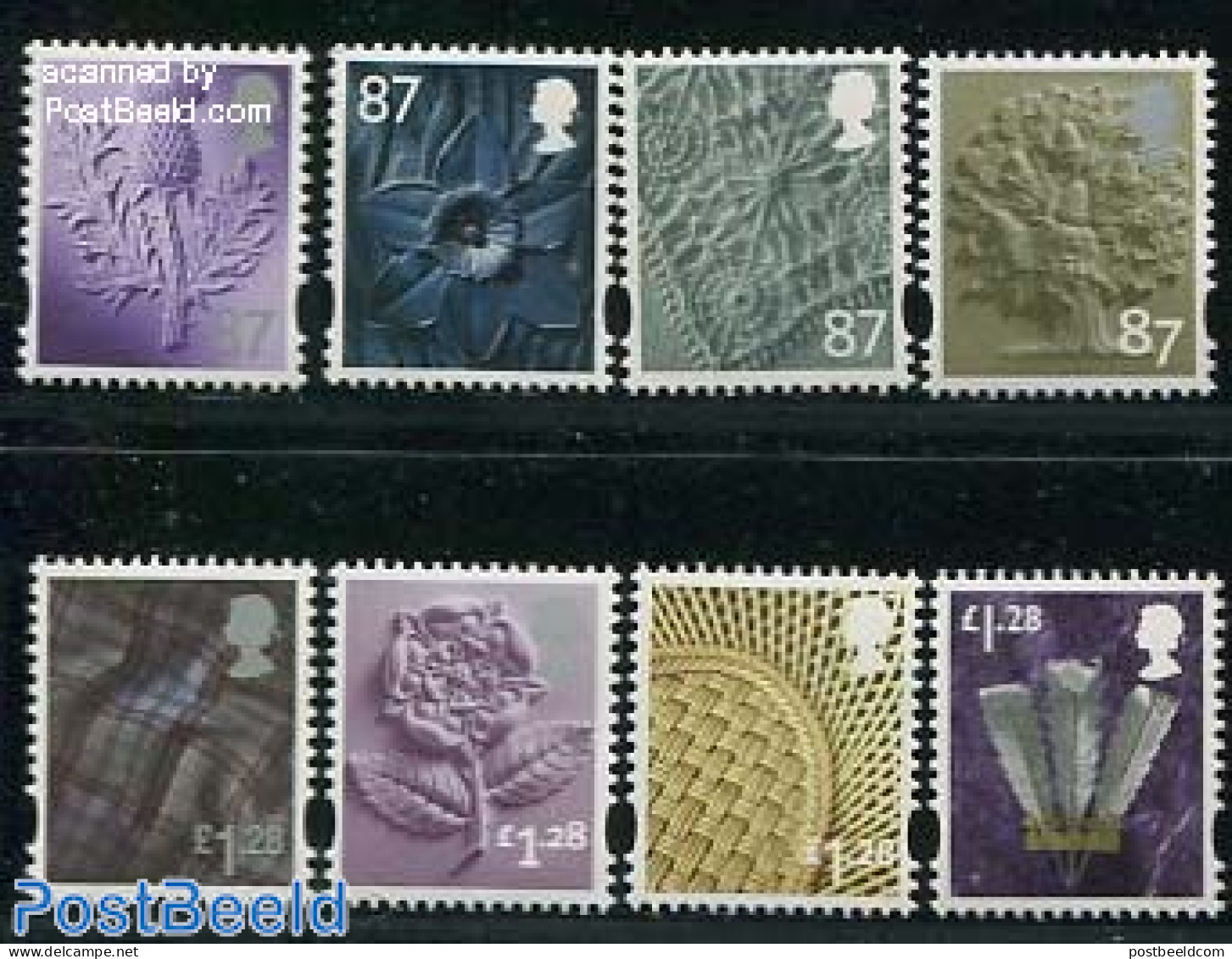 Great Britain 2012 Regional Stamps 8v, Mint NH - Ongebruikt