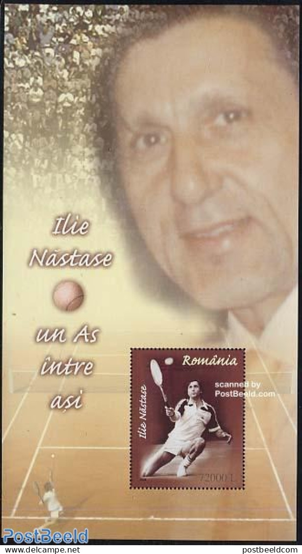 Romania 2004 Ilie Nastase S/s, Mint NH, Sport - Sport (other And Mixed) - Tennis - Nuevos