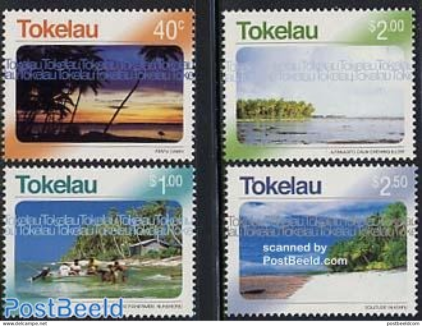 Tokelau Islands 2004 Tourism 4v, Mint NH, Nature - Transport - Trees & Forests - Ships And Boats - Rotary, Lions Club