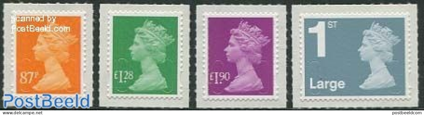 Great Britain 2012 Definitives 4v S-a, Mint NH - Unused Stamps