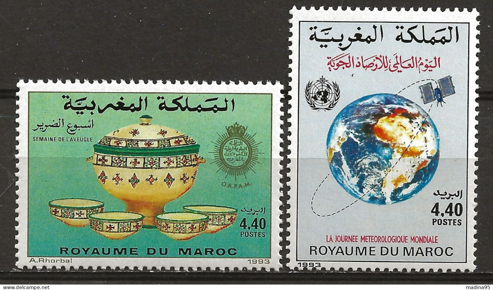 MAROC: **, N° YT 1139 Et 1140, TB - Morocco (1956-...)