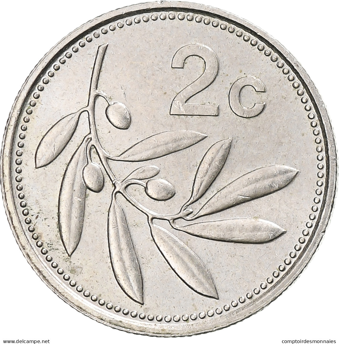 Malte, 2 Cents, 1991 - Malte