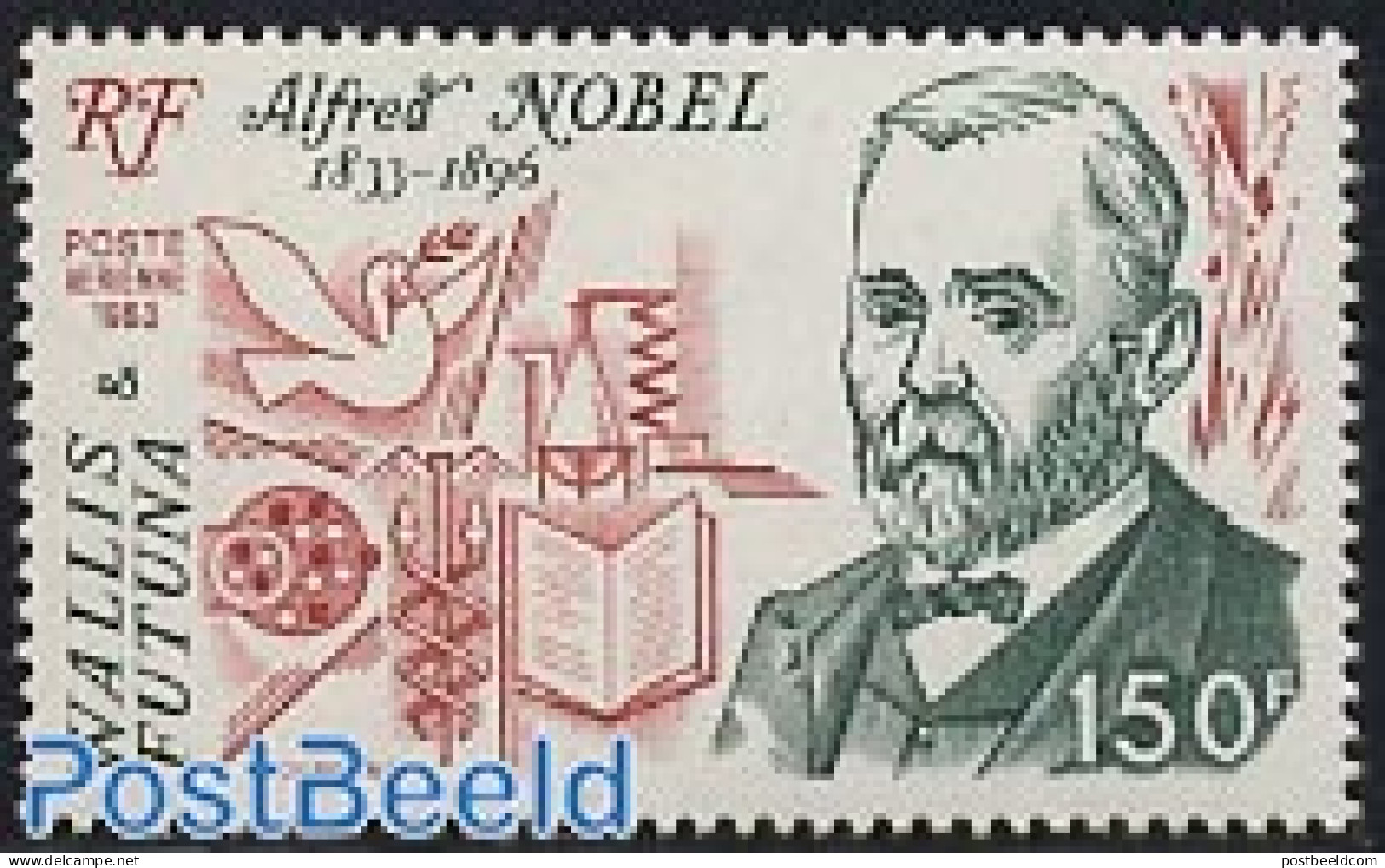 Wallis & Futuna 1983 A. Nobel 1v, Mint NH, History - Nobel Prize Winners - Nobelprijs