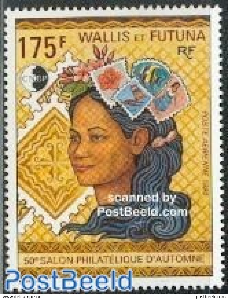 Wallis & Futuna 1996 Philatelic Saloon 1v, Mint NH, Philately - Stamps On Stamps - Stamps On Stamps