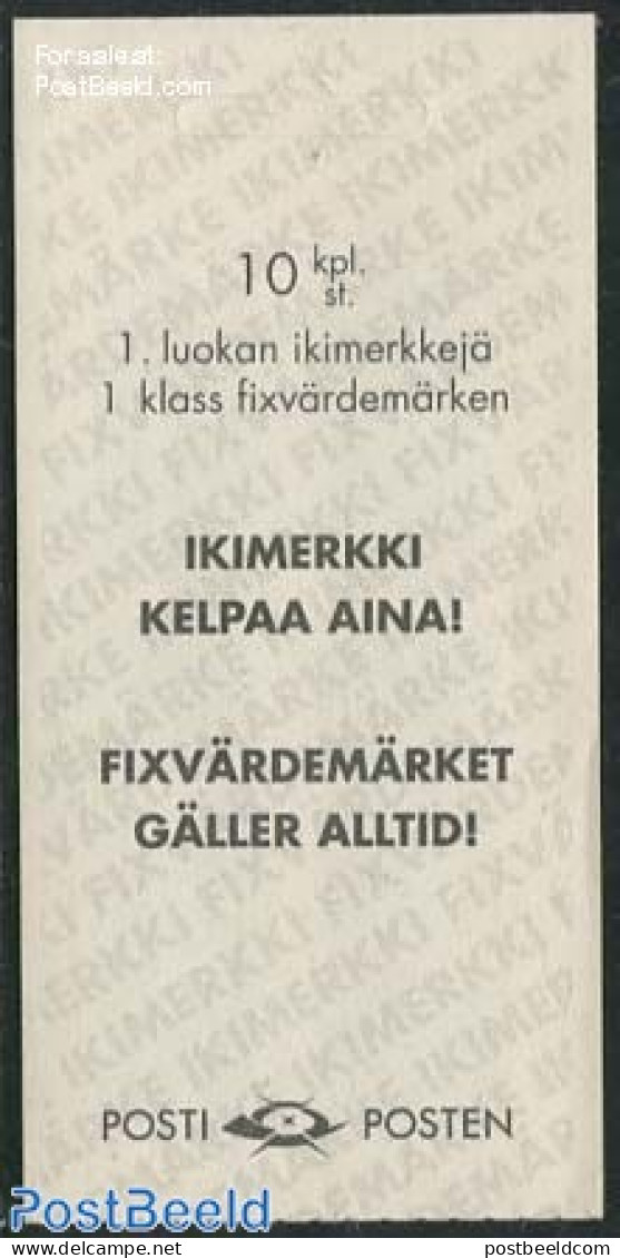 Finland 1993 Flowers Booklet, Mint NH, Nature - Flowers & Plants - Stamp Booklets - Ungebraucht