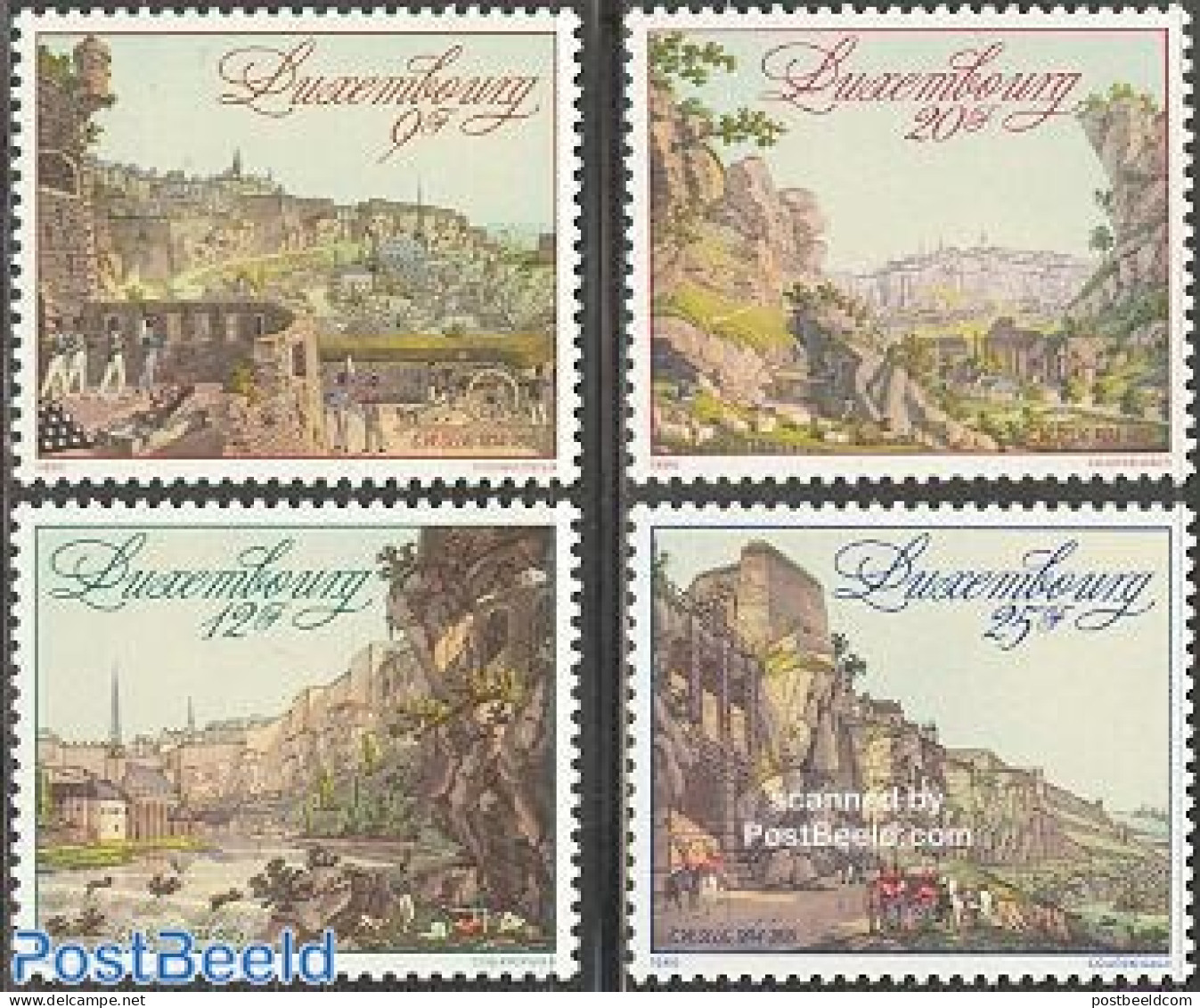 Luxemburg 1990 Vienna Congress 4v, Mint NH, History - Nature - Various - Militarism - Dogs - Horses - Water, Dams & Fa.. - Neufs