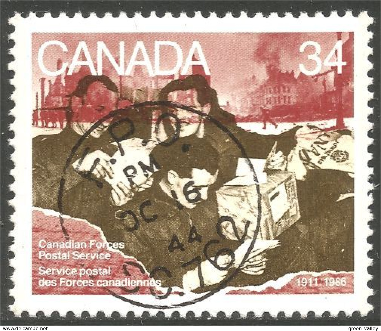 Canada Forces Postal Services Postaux Militaires MNH ** Neuf SC (C10-94a) - Neufs