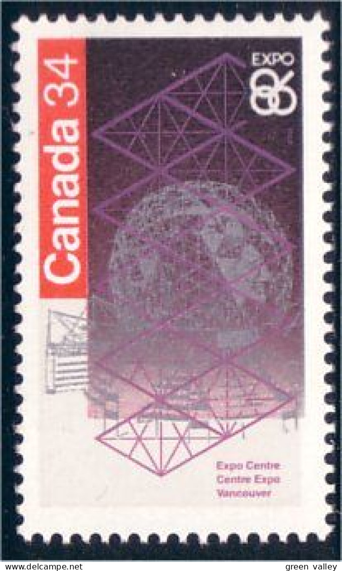 Canada Expo 86 Vancouver MNH ** Neuf SC (C10-92c) - Otras Exposiciónes Internacionales