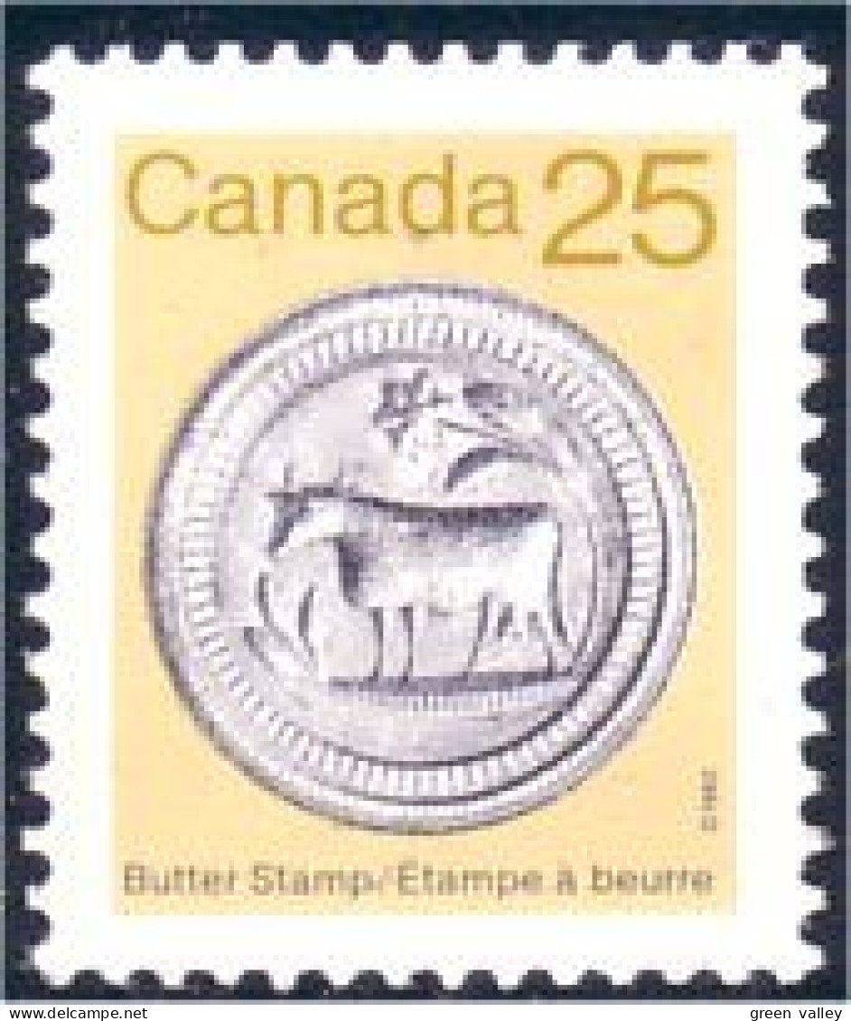 Canada Vache Etampe A Beurre Cow Butter Stamp MNH ** Neuf SC (C10-80e) - Alimentation