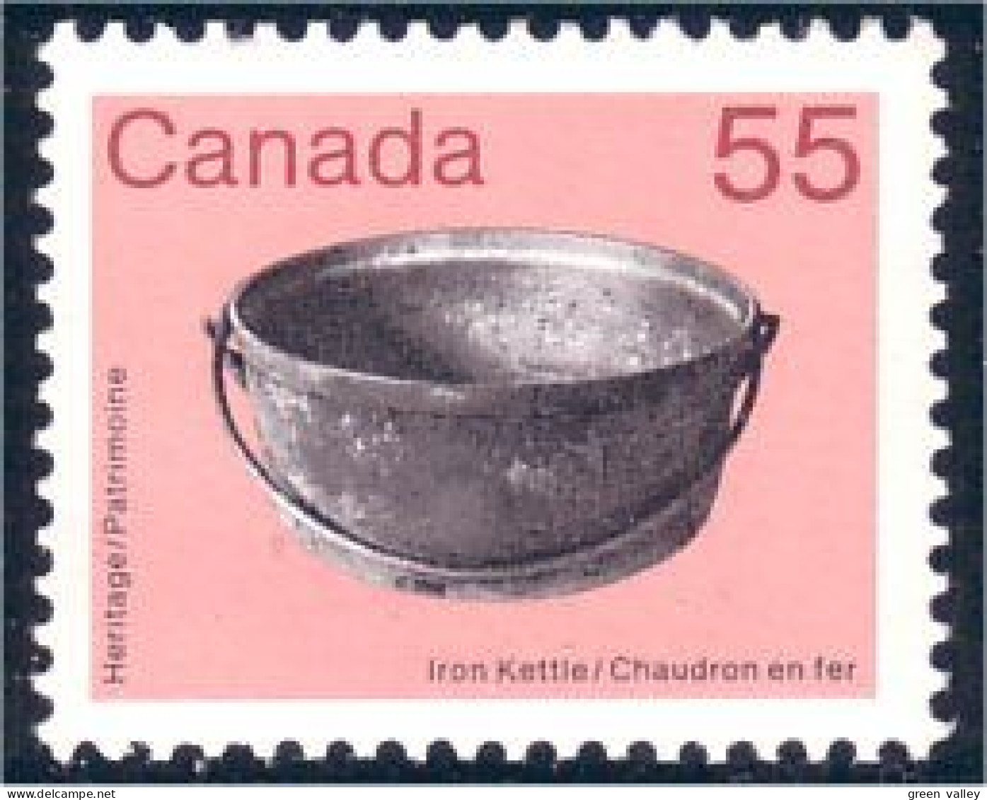 Canada Iron Kettle Chaudron Ferronerie MNH ** Neuf SC (C10-82a) - Neufs