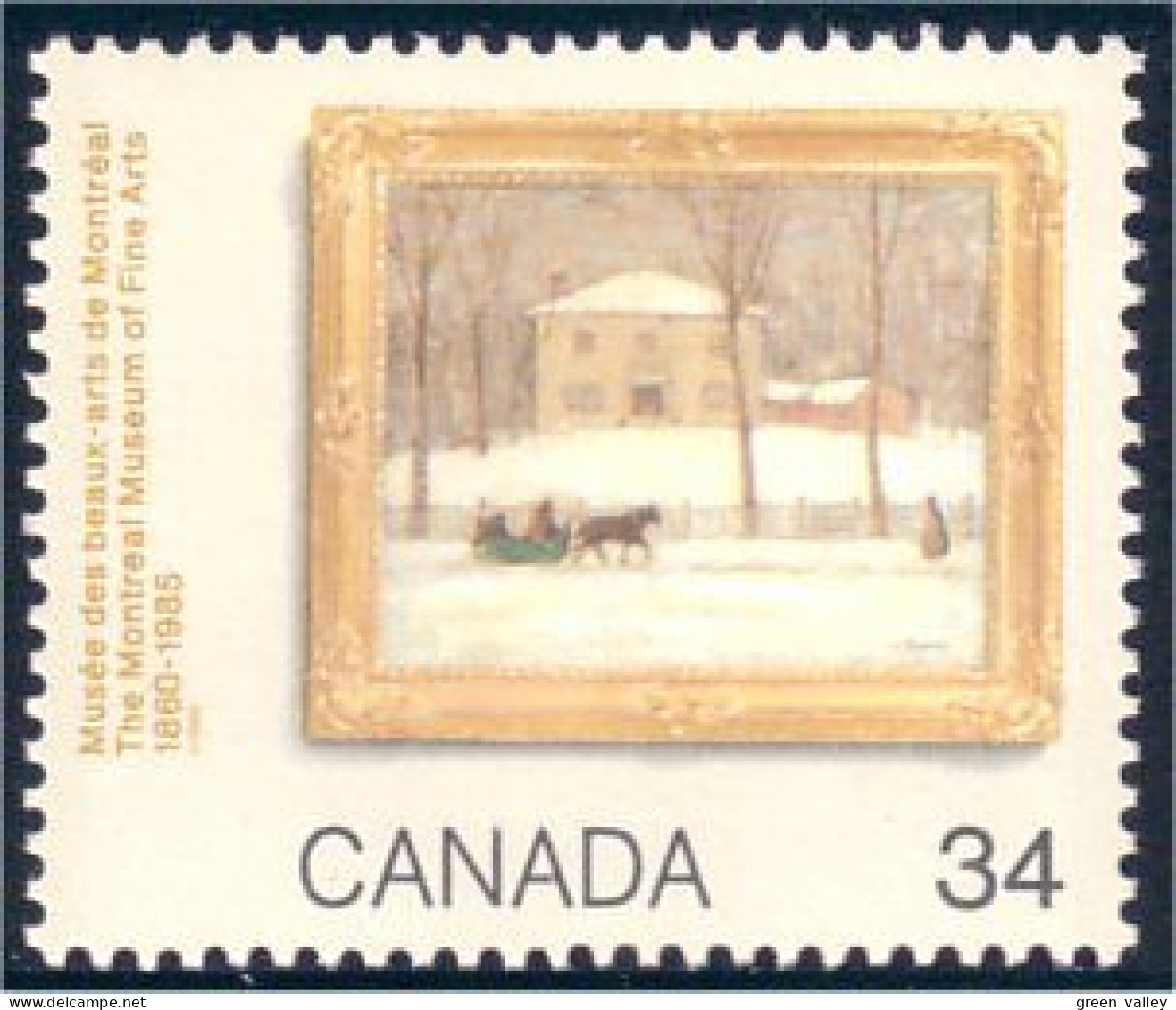 Canada Musee Des Beaux-Arts Fine Arts Museum MNH ** Neuf SC (C10-76c) - Museen