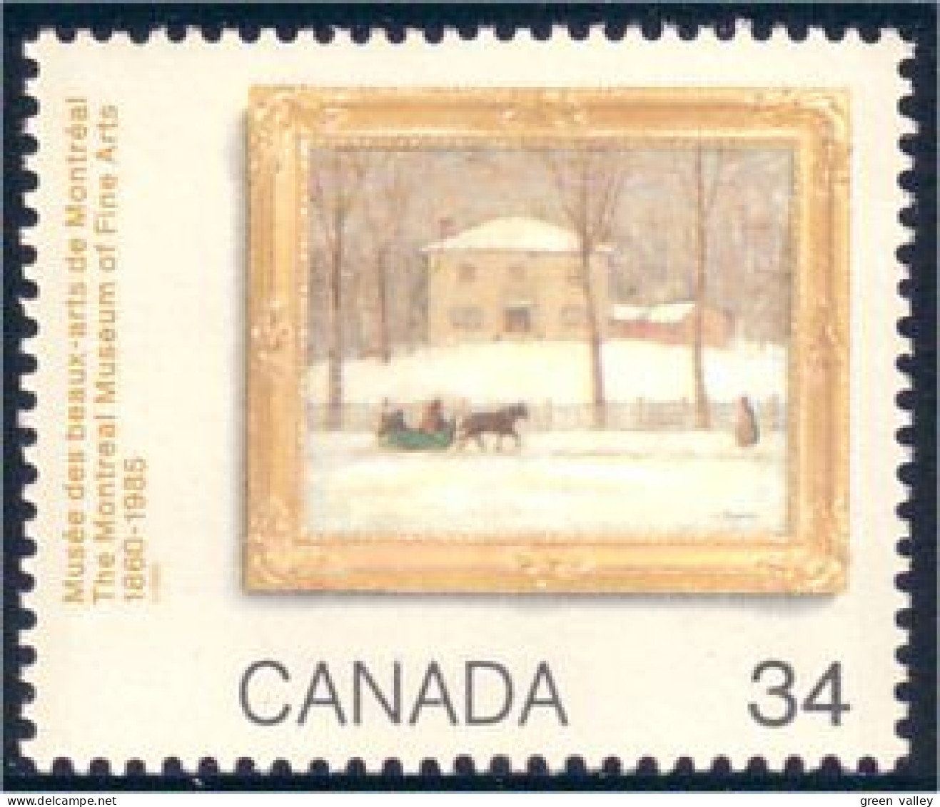 Canada Musee Des Beaux-Arts Fine Arts Museum MNH ** Neuf SC (C10-76c) - Musei