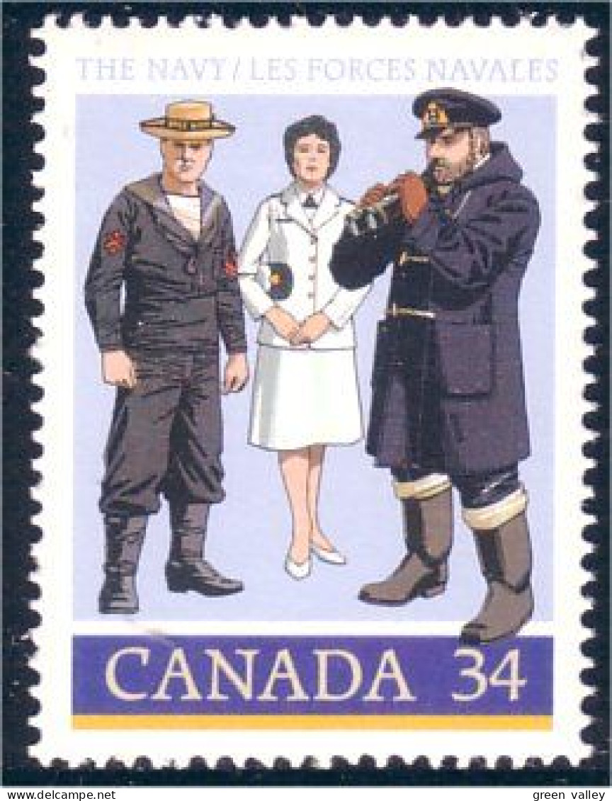 Canada Marine Canadienne Navy Costumes MNH ** Neuf SC (C10-75b) - Costumes