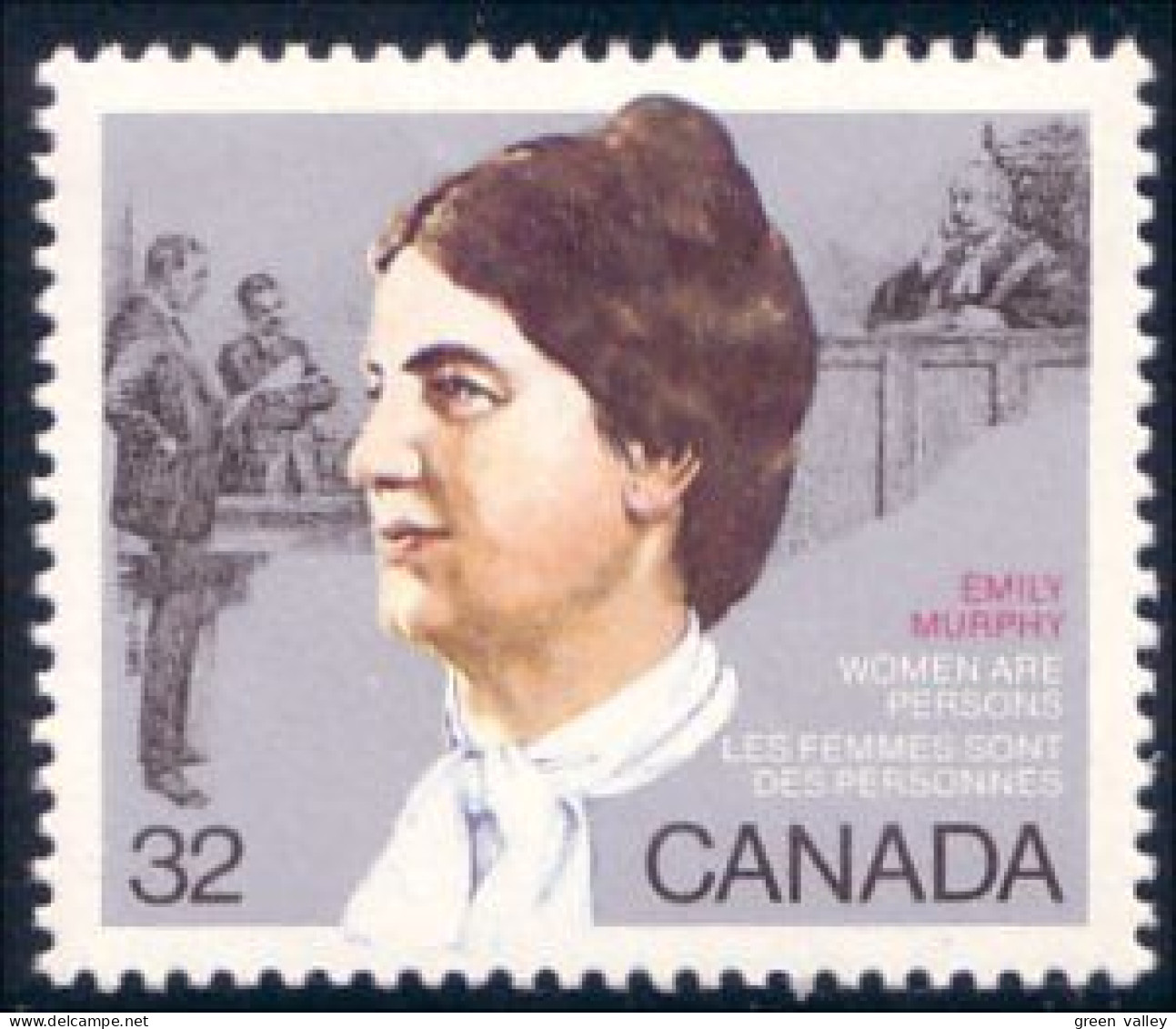 Canada Emily Murphy Women Rights MNH ** Neuf SC (C10-48a) - Unused Stamps