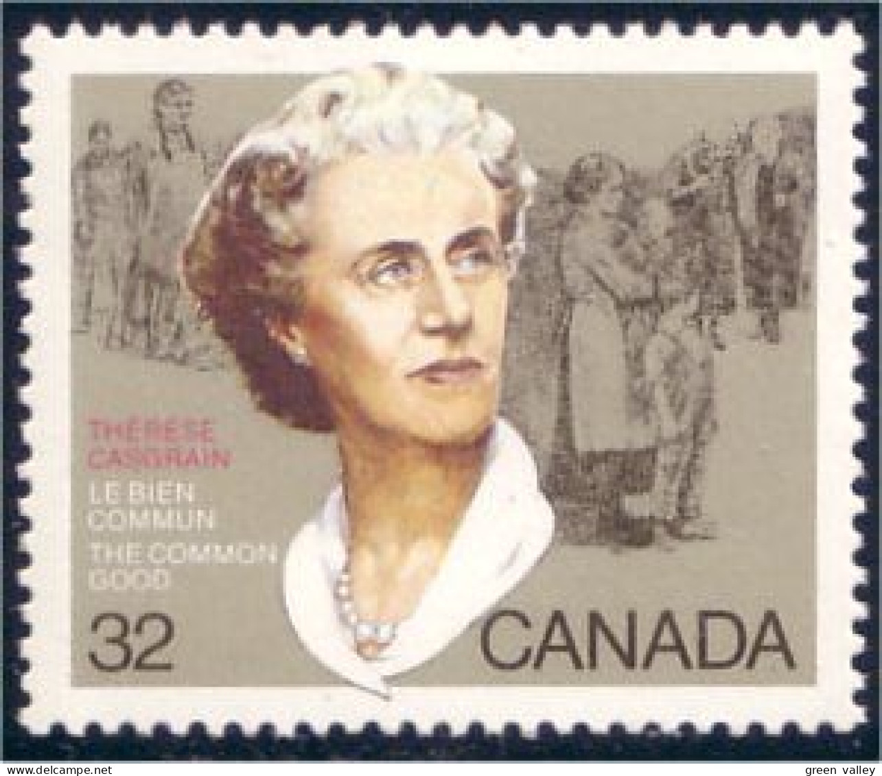 Canada Casgrain MNH ** Neuf SC (C10-47b) - Sonstige & Ohne Zuordnung