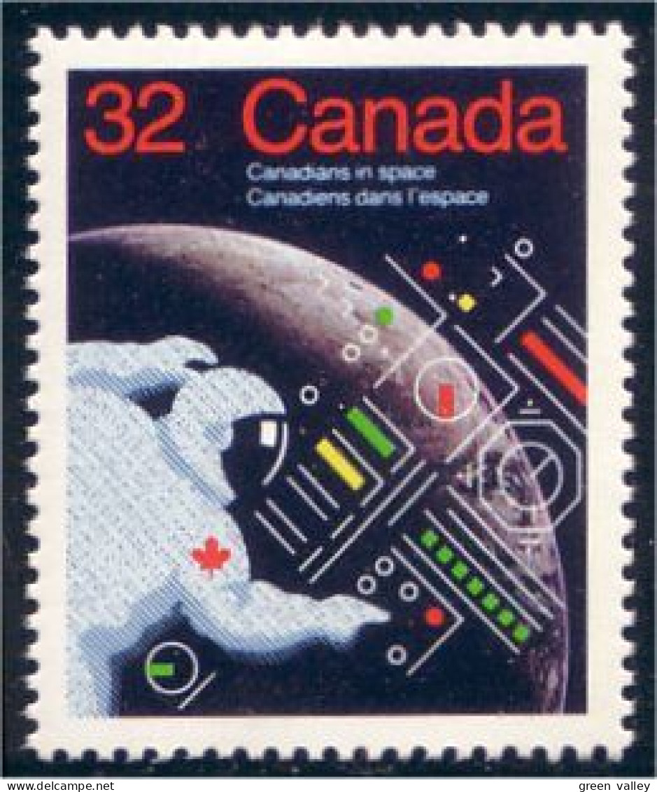 Canada Astronaute Computer MNH ** Neuf SC (C10-46a) - Unused Stamps