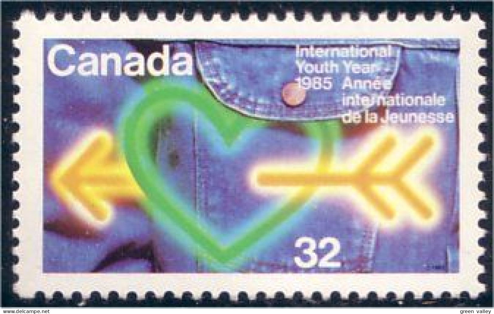 Canada IYY Annee Jeunesse Intern Youth Year MNH ** Neuf SC (C10-45b) - Altri & Non Classificati