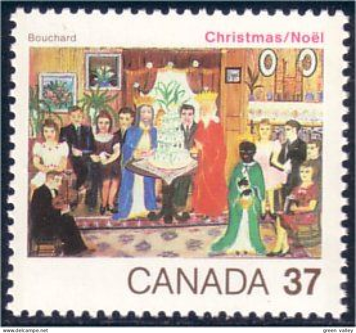 Canada Noel Christmas 1984 MNH ** Neuf SC (C10-41b) - Weihnachten