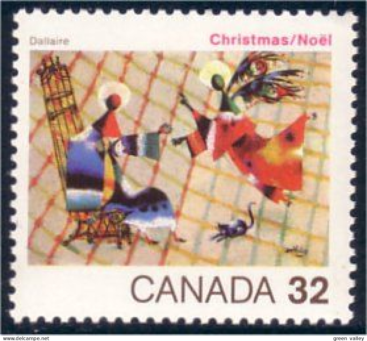 Canada Noel Christmas 1984 MNH ** Neuf SC (C10-40a) - Unused Stamps