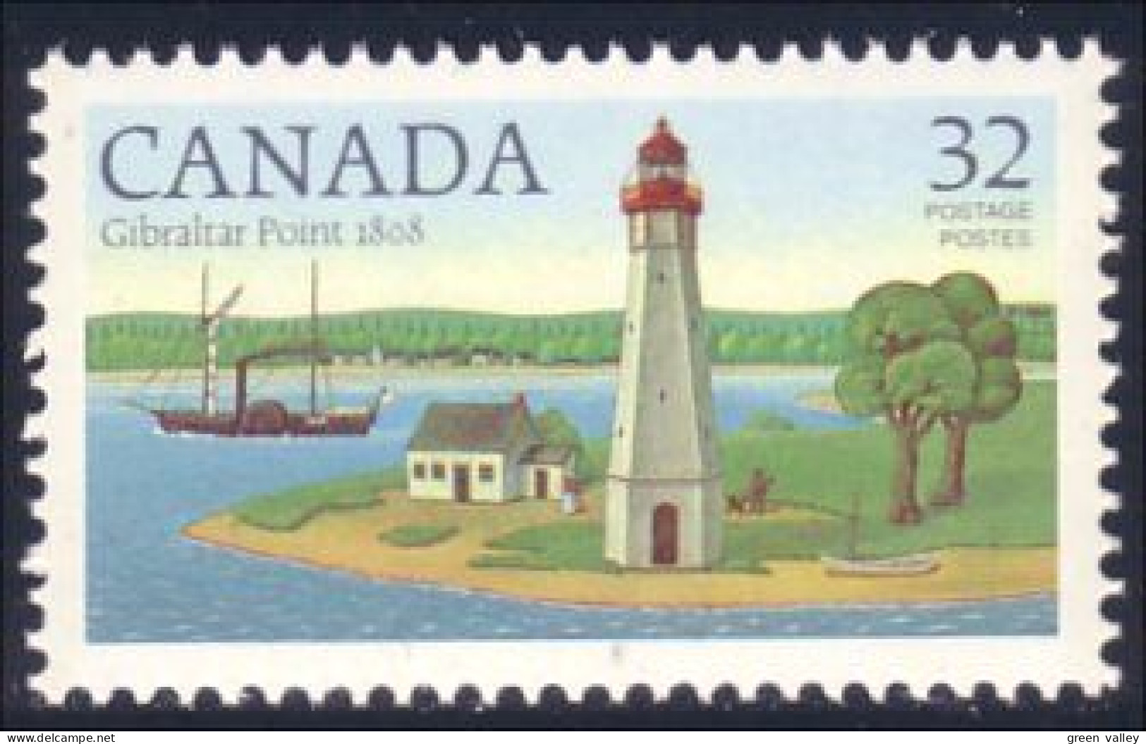 Canada Phare Gibraltar Point Lighthouse MNH ** Neuf SC (C10-35a) - Neufs