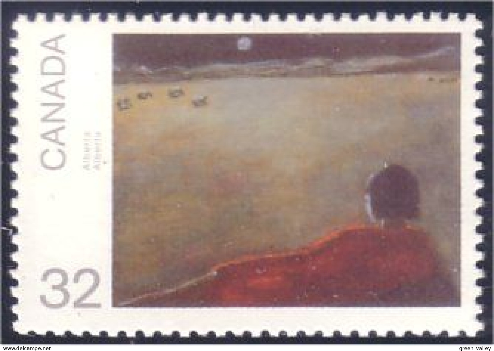 Canada Tableau Alberta Painting MNH ** Neuf SC (C10-21b) - Sonstige & Ohne Zuordnung