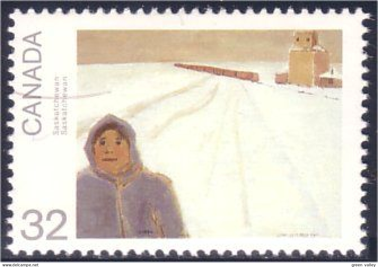 Canada Tableau Saskatchewan Painting MNH ** Neuf SC (C10-23a) - Neufs