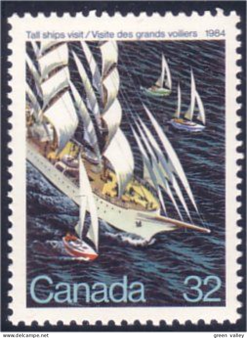 Canada Voilier Tall Ships Regatta Régate MNH ** Neuf SC (C10-12a) - Unused Stamps