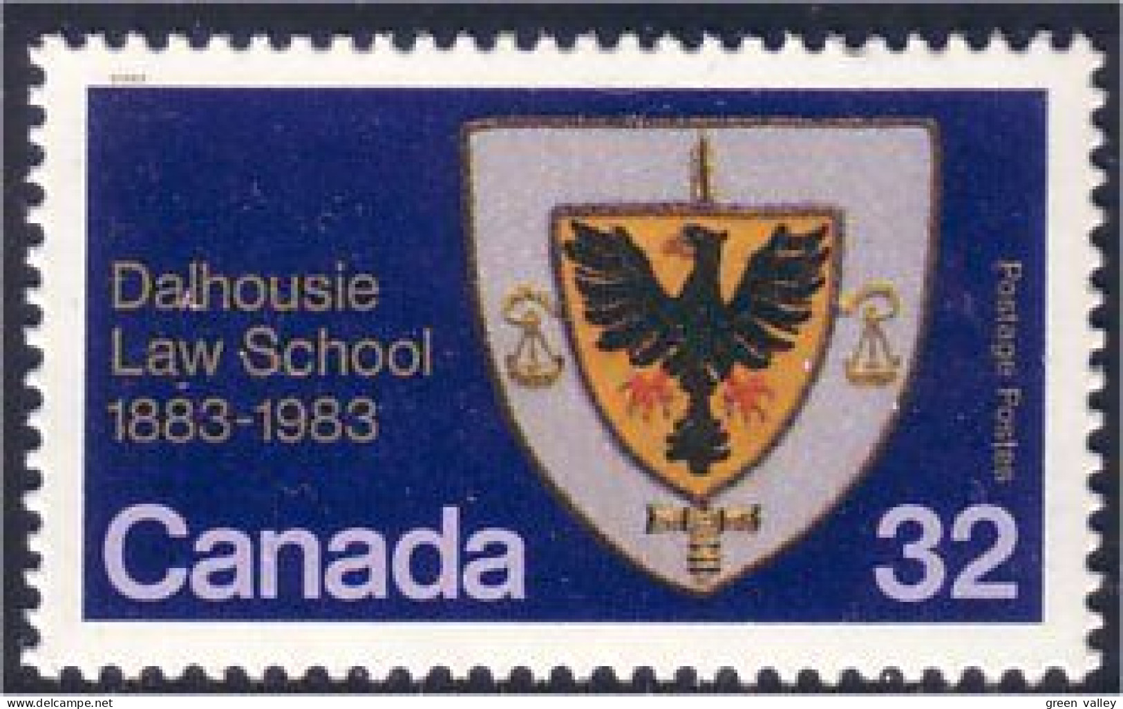 Canada Armoiries Dalhousie Law Coat Of Arms MNH ** Neuf SC (C10-03a) - Neufs