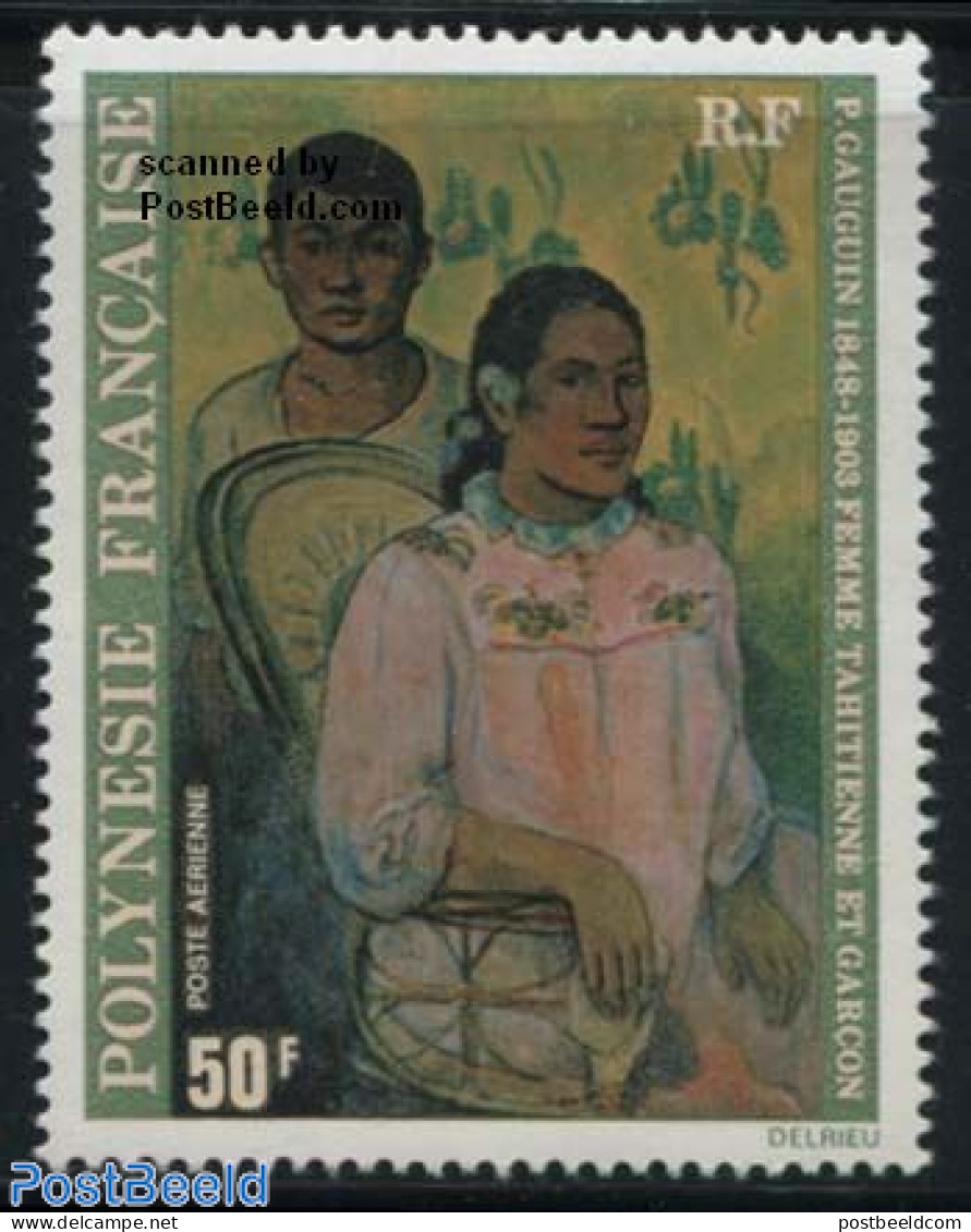 French Polynesia 1978 Paul Gaugin 1v, Mint NH, Art - Modern Art (1850-present) - Paintings - Paul Gauguin - Nuovi