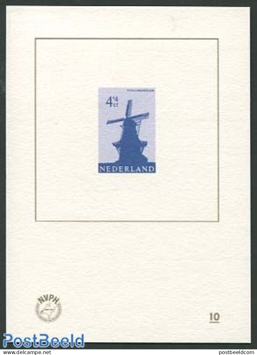 Netherlands 2012 Blueprint No. 10, Mill, Mint NH, Various - Mills (Wind & Water) - Ongebruikt