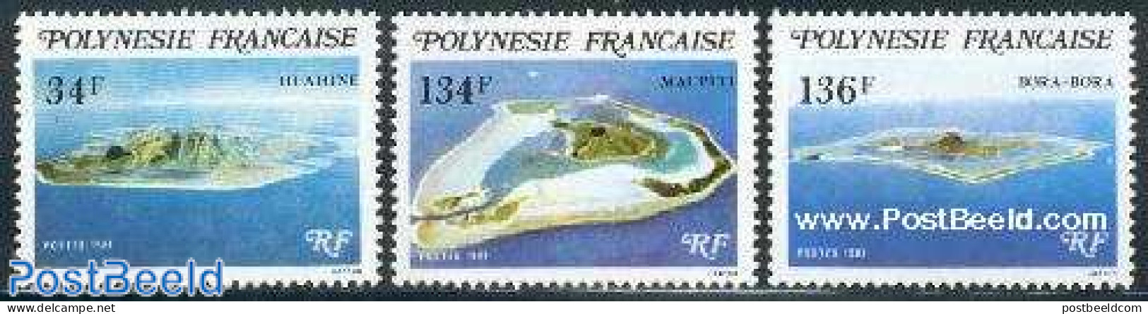 French Polynesia 1981 Islands 3v, Mint NH, Various - Tourism - Neufs