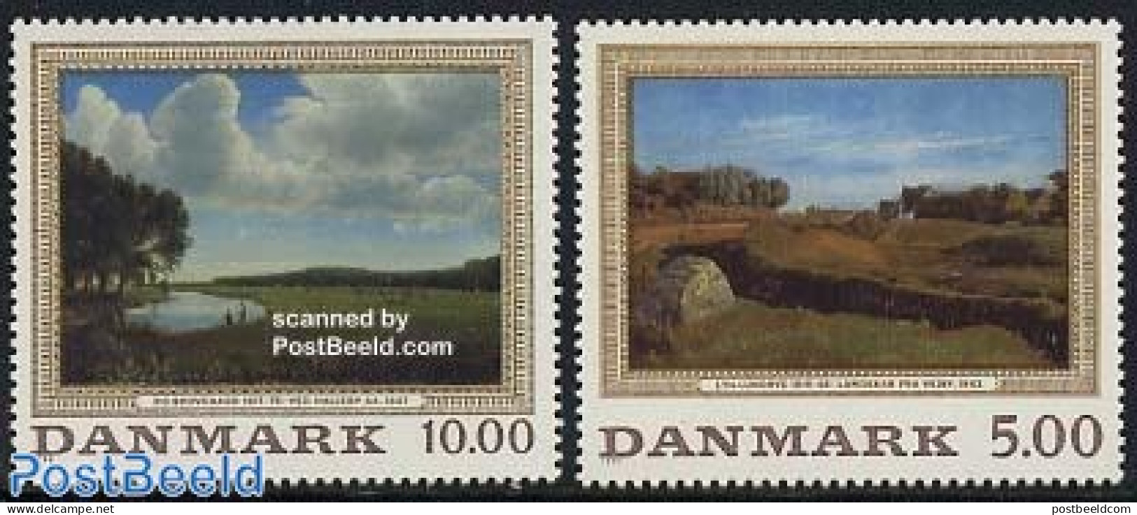 Denmark 1992 Paintings 2v, Mint NH, Art - Paintings - Ongebruikt