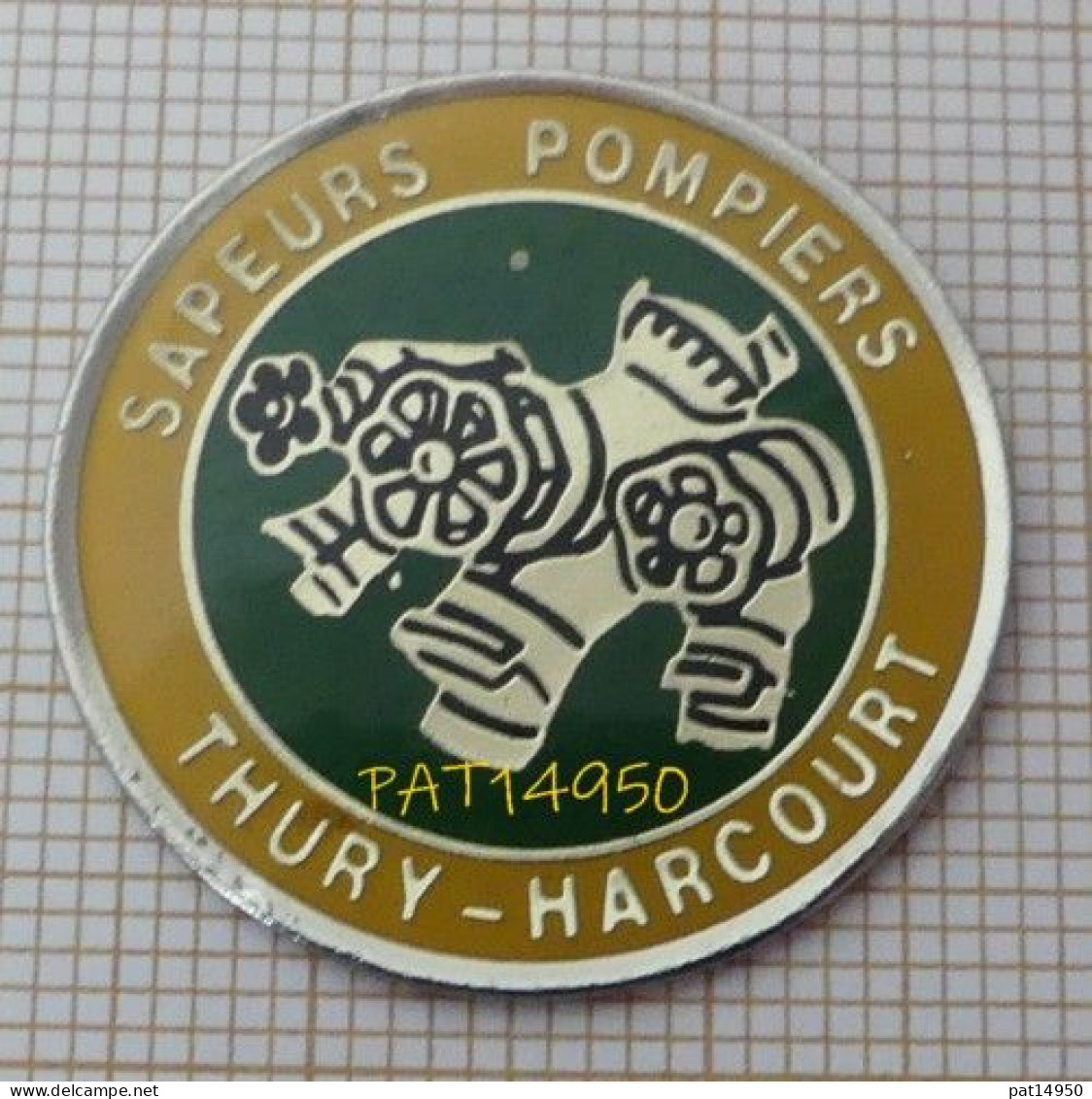 PAT14950 SAPEURS POMPIERS De THURY HARCOURT Dpt 14 CALVADOS - Bomberos
