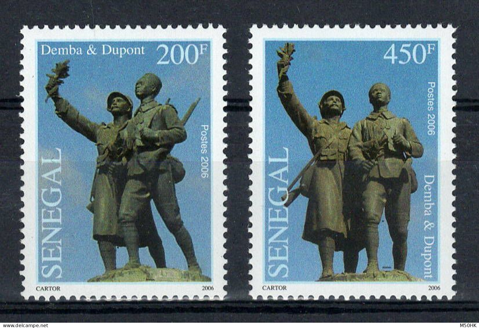 Sénégal - N** MNH Luxe , Tirailleurs , Demba & Dupont , 2006 - Sénégal (1960-...)