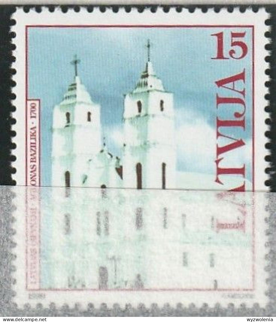 H 446) Lettland 1999 Mi# 505 ** Und FDC: Basilika Von Aglona - Letland