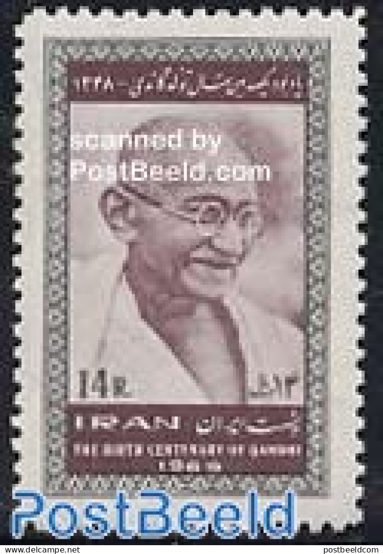 Iran/Persia 1969 Gandhi 1v, Mint NH, History - Gandhi - Mahatma Gandhi