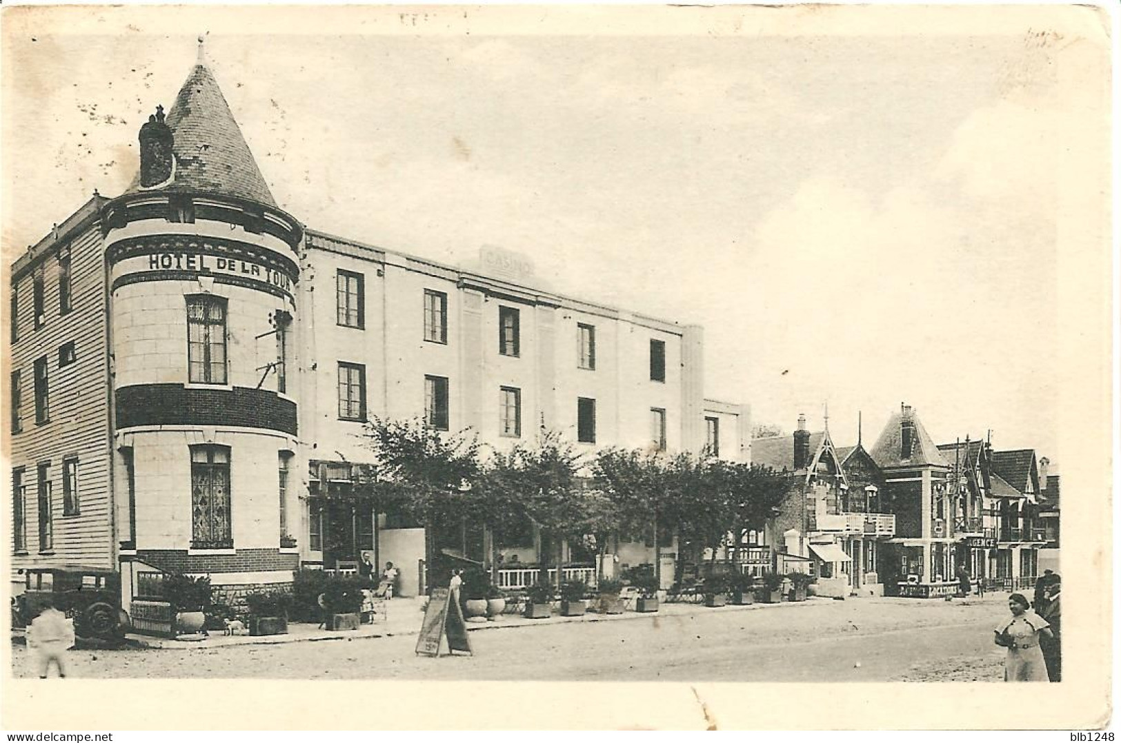 [80] Somme >  FORT MAHON PLAGE- Le Casino Et L'Hotel De La Tour - Fort Mahon