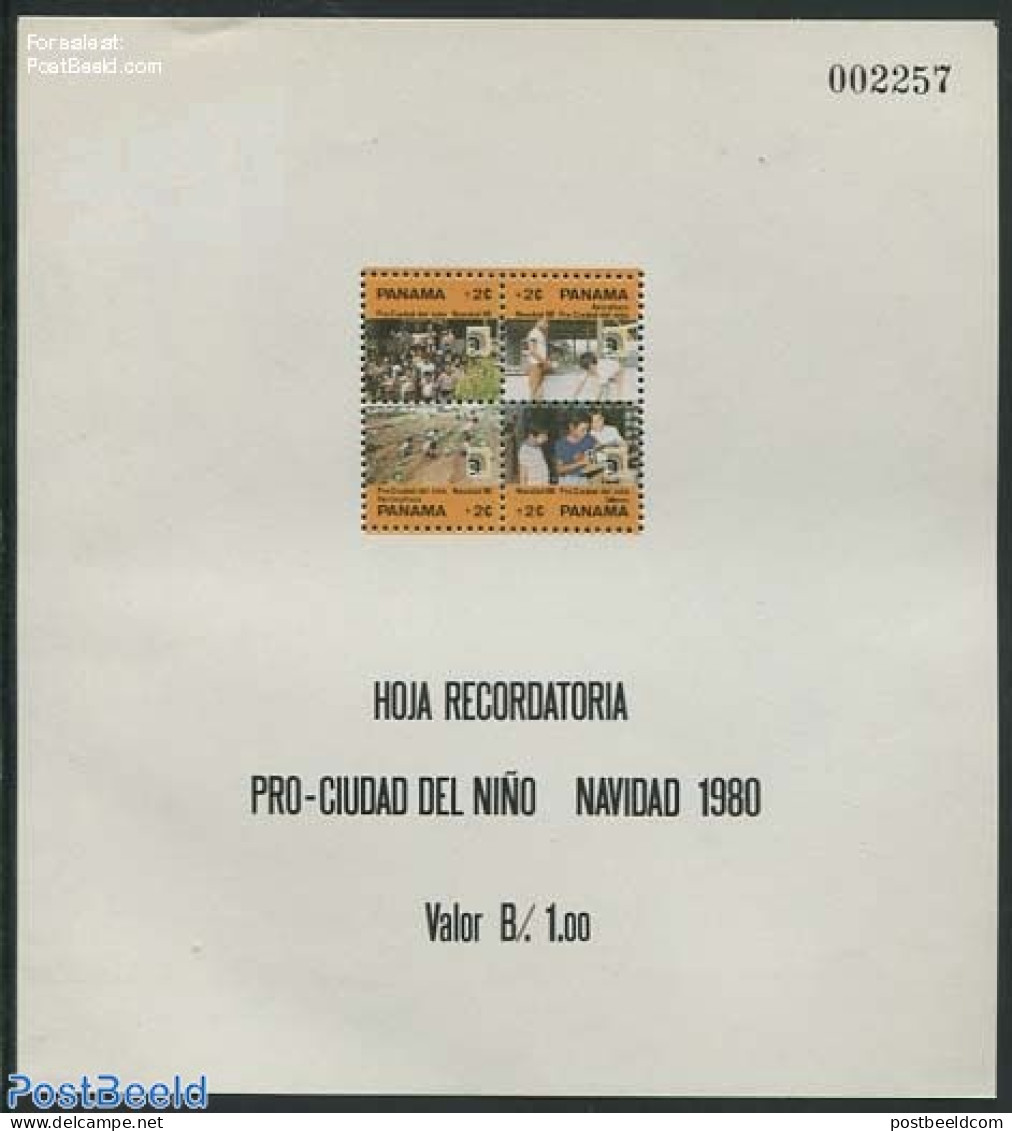 Panama 1980 Childrens Aid S/s, Mint NH - Panamá