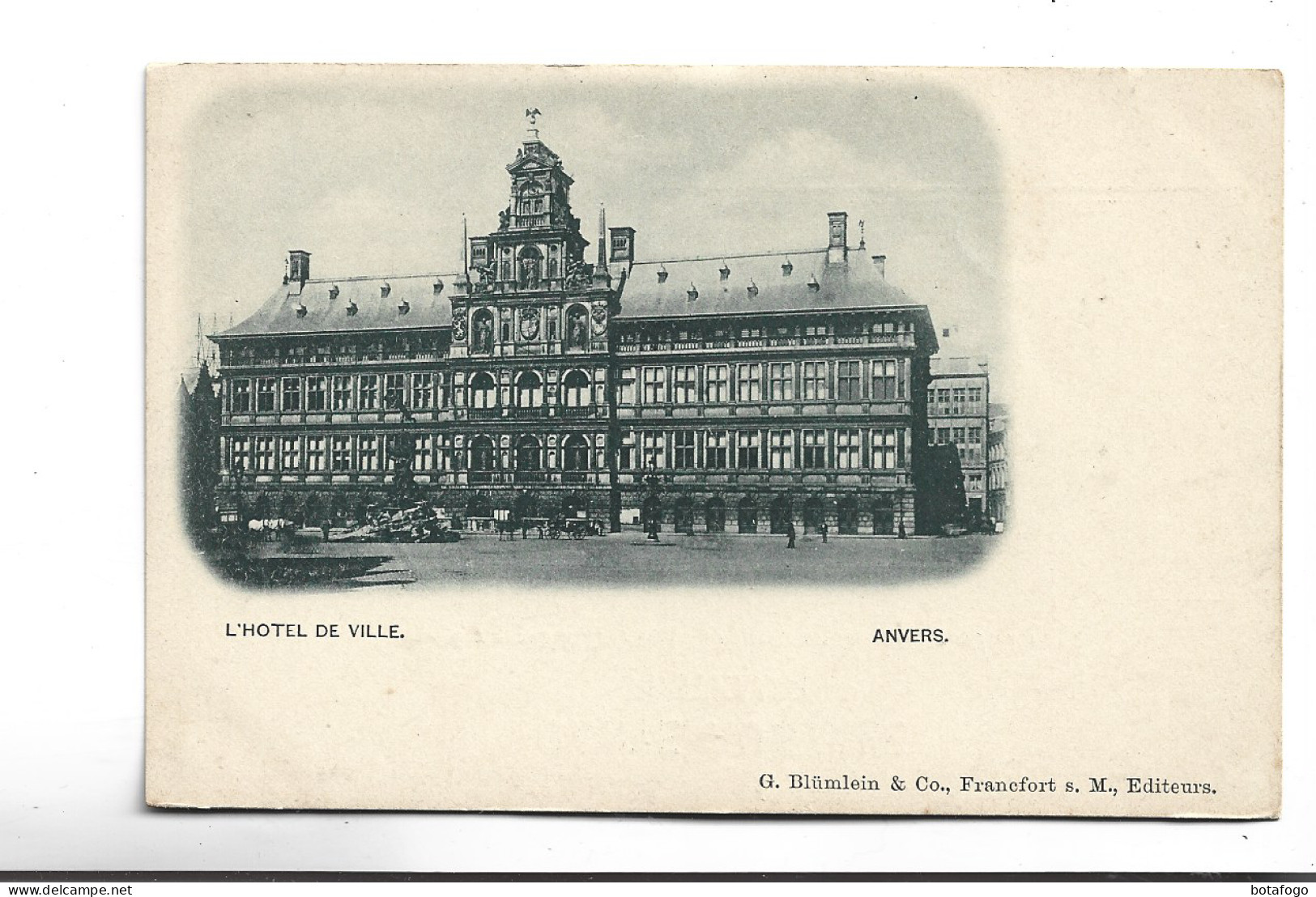 CPA   ANVERS, HOTEL DE VILLE - Antwerpen