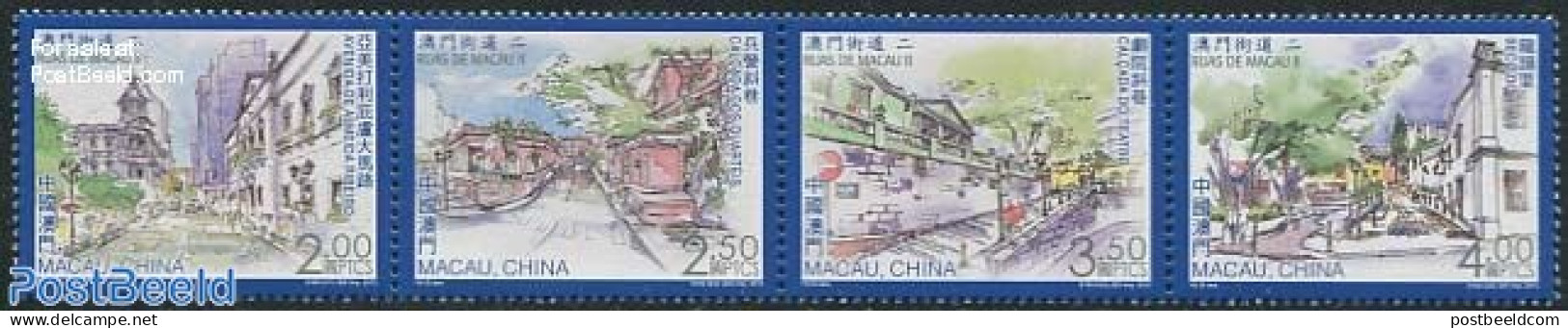 Macao 2013 Streets 4v [:::] Or [+], Mint NH, Various - Street Life - Unused Stamps