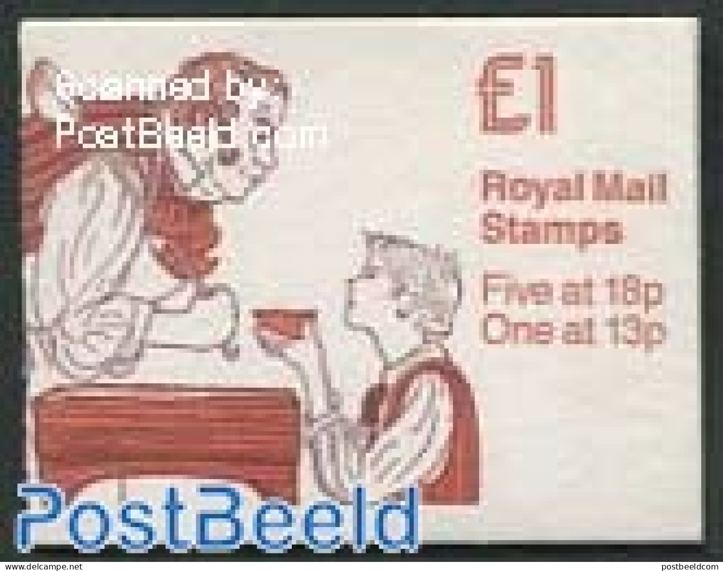 Great Britain 1988 Definitives Booklet, Dickens, Oliver Twist, Mint NH, Stamp Booklets - Art - Children's Books Illust.. - Unused Stamps
