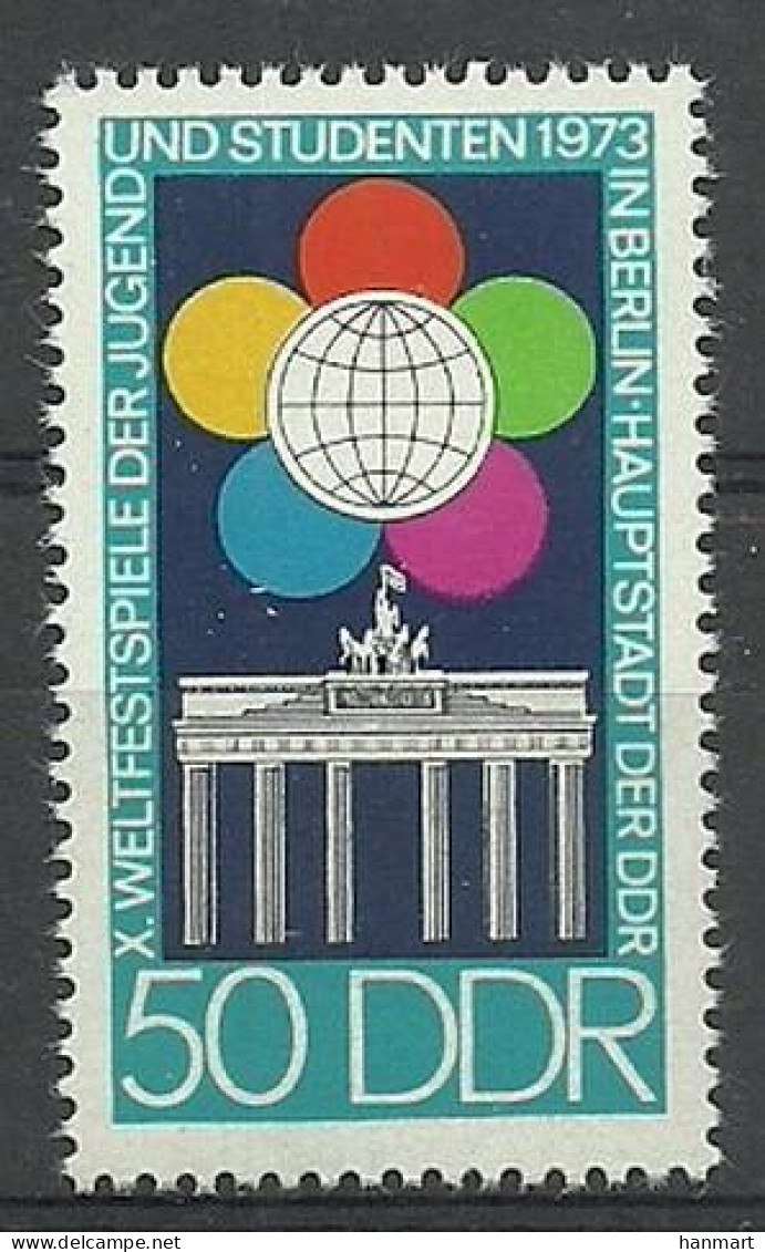 Germany, Democratic Republic (DDR) 1973 Mi 1867 MNH  (ZE5 DDR1867) - Sellos